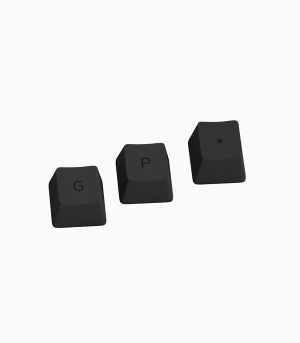 Capuchons de touches (noirs) PBT